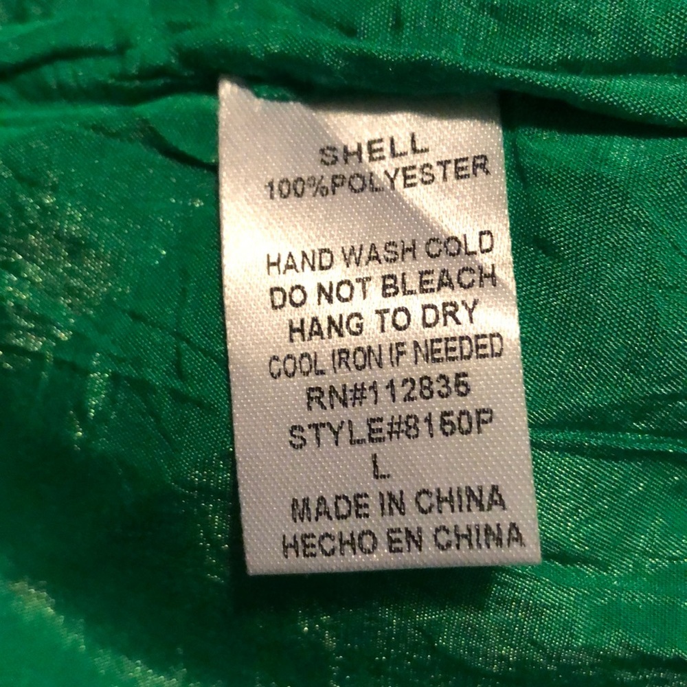 Green Ruffle Shorts - Picture 5 of 5